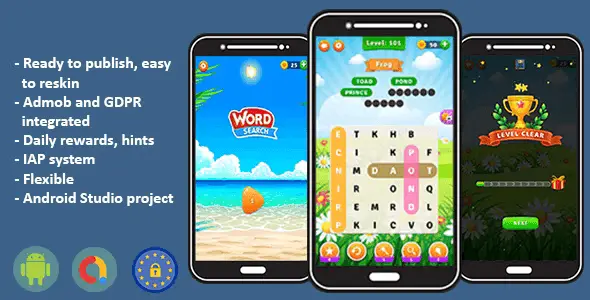 Android Modern Word Search APP