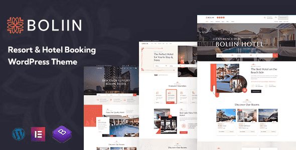 Boliin – Resort & Hotel Booking WordPress Theme