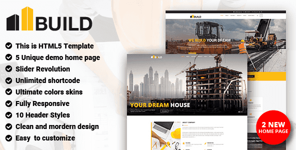 Build – Construction Building Company Template HTML