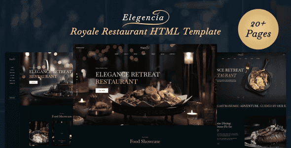 Elegencia – Royale Restaurant HTML5 Template