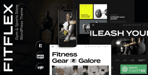 FitFlex – Gym & Sports Store WordPress Theme