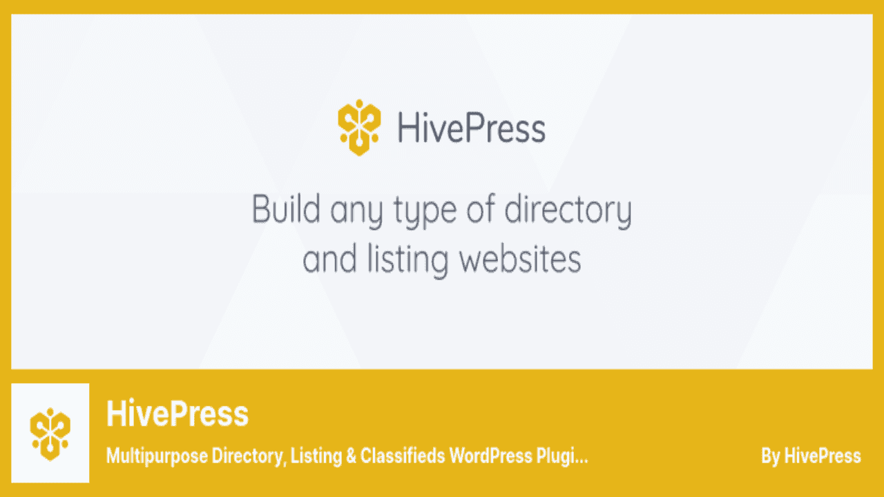 HivePress – Addons Business Directory & Classified Ads WordPress Plugin