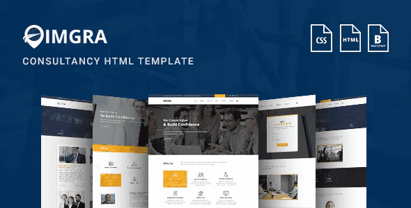 IMGRA – Immigration Business Consultancy Services Agency Template HTML