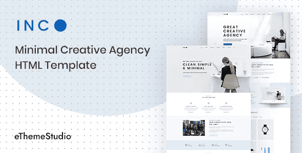 Inc – Minimal Creative Agency HTML Template