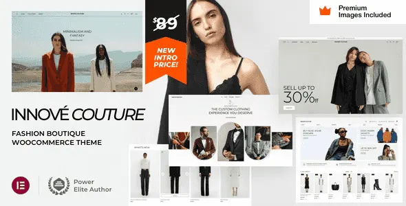 Innové Couture – Fashion Boutique WordPress Theme