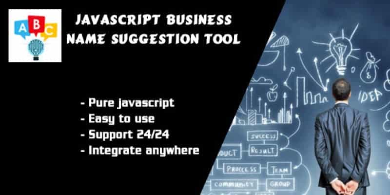 Javascript Business Name Suggestion Tool PHP Script