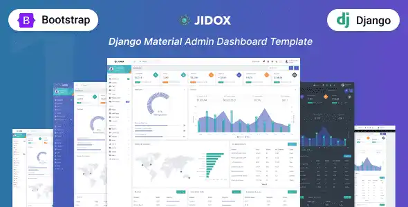 Jidox – Django Admin Dashboard Template