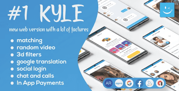 Kyle Pro – Premium Random Video & Dating and Matching (PHP & MySql)