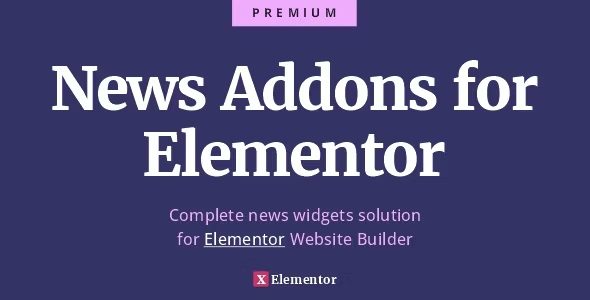 News Addons for Elementor – Ultimate News, Blog and Magazine Widgets WordPress Plugin