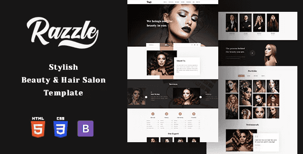 Razzle – Beauty Salon HTML Template