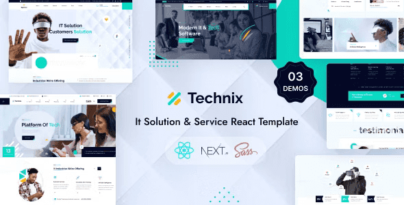 Technix – Technology & IT Solutions React Next js Template