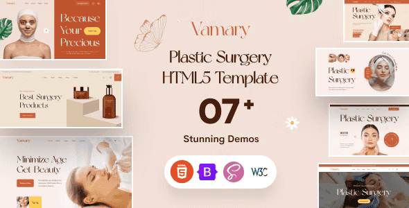 Vamary – Plastic Surgery HTML5 Template