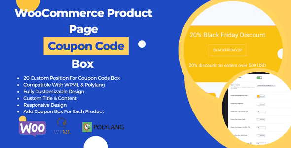 WooCommerce Product Page Coupon Box WordPress