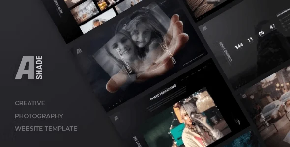 Ashade – Photography HTML Template