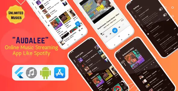 Audalee – Unlimited Music Streaming App