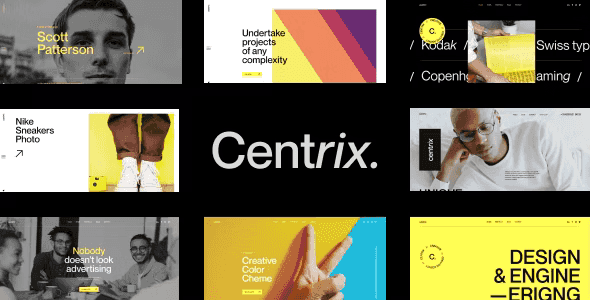 Centrix – Creative Agency & Portfolio HTML Template