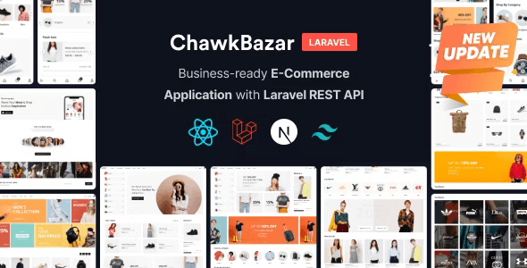 ChawkBazar Laravel – React, Next, REST API Ecommerce With Multivendor