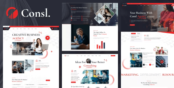 Consl – Consulting Business HTML5 Template