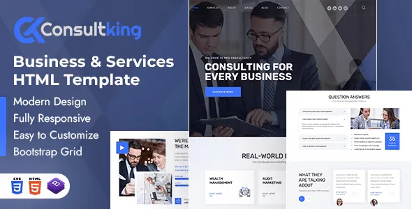 Consultking – Business HTML Template