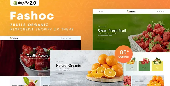 Fashoc – Fruits Organic Responsive Shopify 2.0 Theme
