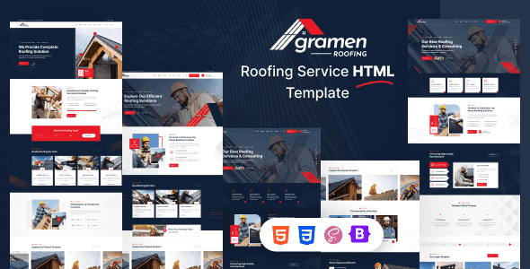 Gramen – Roofing Services HTML Template