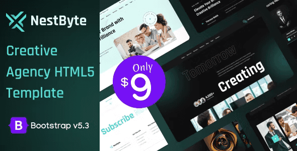 Nestbyte – Creative Agency HTML5 Template