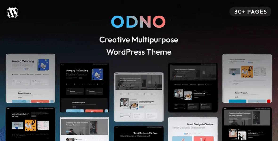 Odno – Creative Multipurpose WordPress Theme