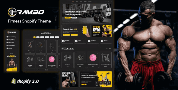 Rambo – Fitness & Gym Products Shopify Theme