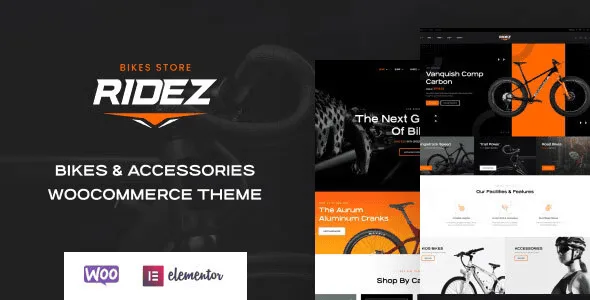 Ridez – Bike Shop Elementor WordPress Theme