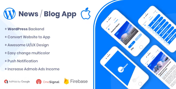 WP News Blog – Native iOS App for WordPress