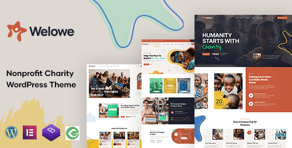 Welowe – Nonprofit Charity WordPress Theme