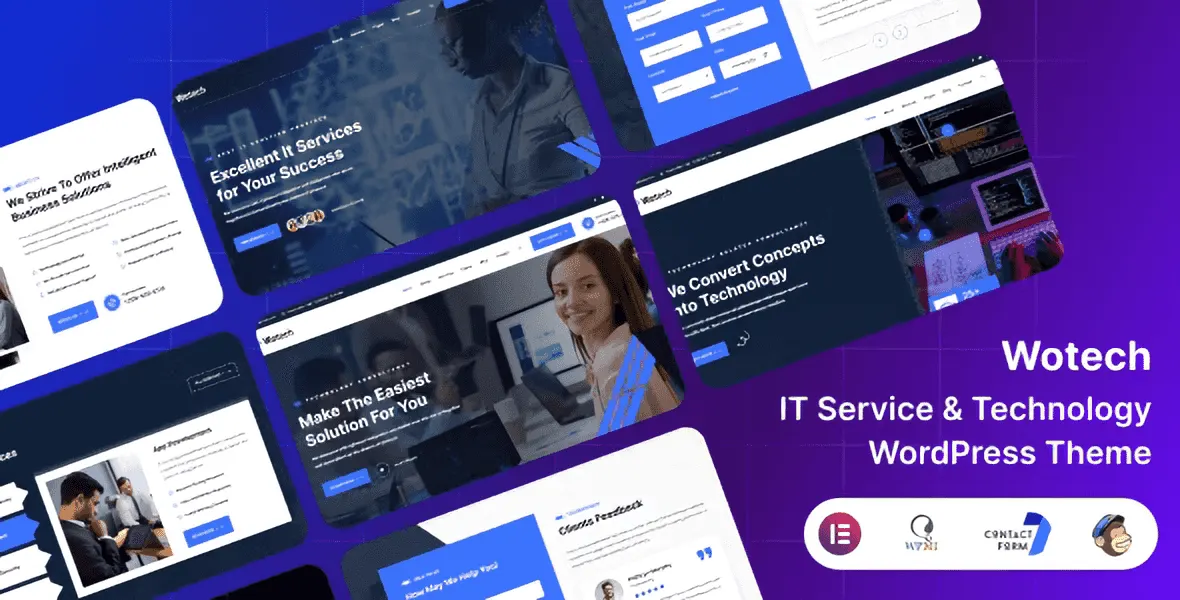 Wotech – IT Service WordPress Theme