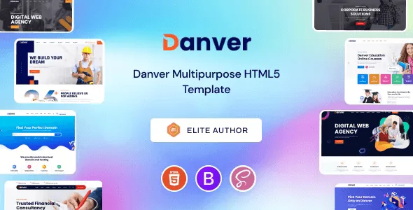 Danver – Multipurpose HTML5 Template