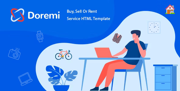 Doremi – Rent Anything HTML Template