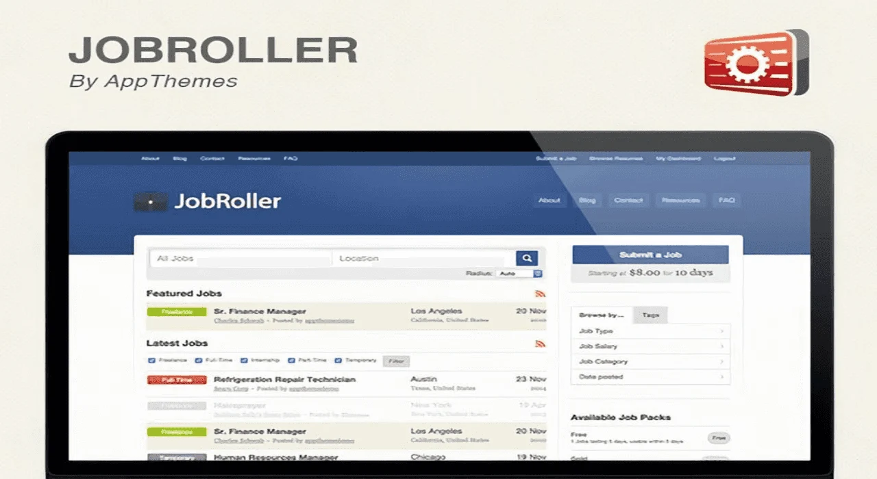JobRoller – WordPress Theme by AppThemes