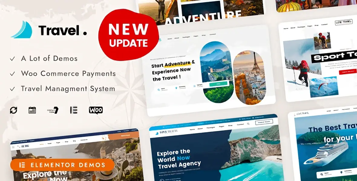 Love Travel – Creative Travel Agency WordPress