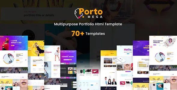 PortoMega – Multipurpose Portfolio Template HTML