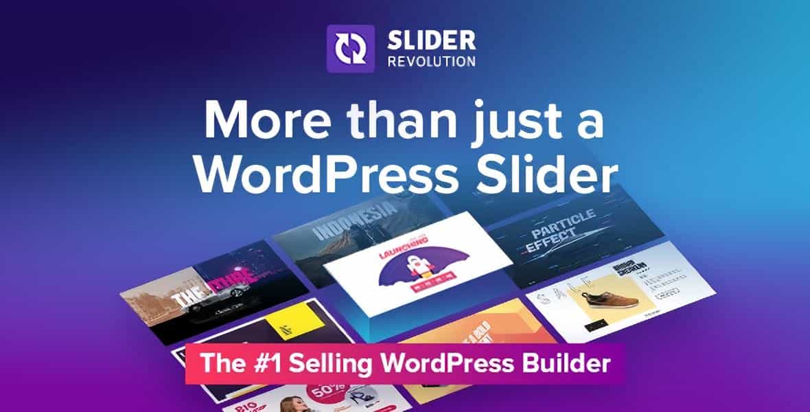 Slider Revolution + Sliders Modelos + Addons Premium WordPress