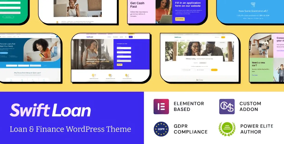 Swift Loan – Payday & Banking Finance WordPress Theme