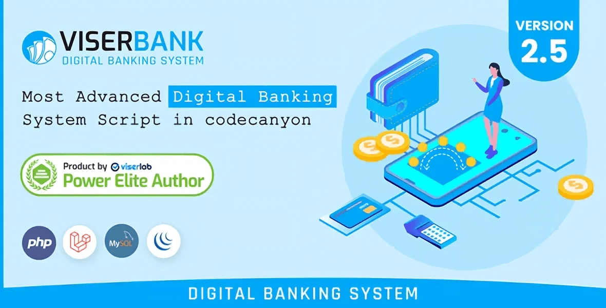 ViserBank – Digital Banking System PHP Script