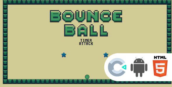 Bounce Ball (Timer Attack) – HTML5 Game – Construct3