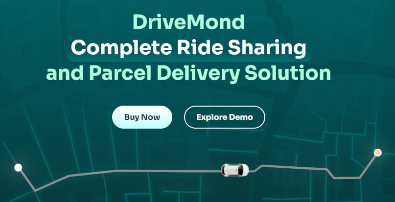 Drivemond – Ride Sharing & Parcel Delivery Solution App Admin PHP Script [Combo Pack]