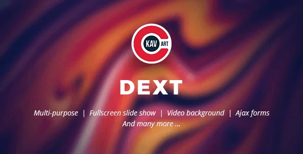 Dext – HTML Creative Template