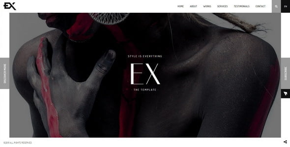 EX – The Template HTML