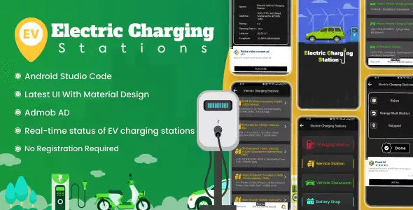 Electric Charging Station – Android App Template