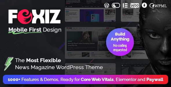 Foxiz – WordPress Newspaper And Magazine Theme WordPress