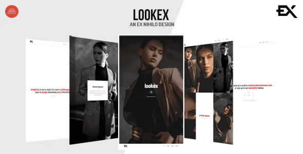 Lookex – Creative Portfolio Template HTML