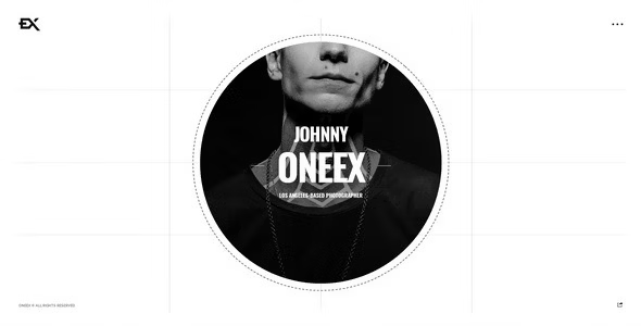 Oneex – Virtual Business Card Template HTML