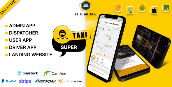 Tagxi Super Bidding – Taxi + Goods Delivery Complete Solution With Bidding Option App