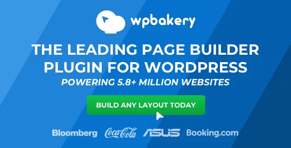WPBakery – WordPress Page Builder Plugins (formerly Visual Composer)